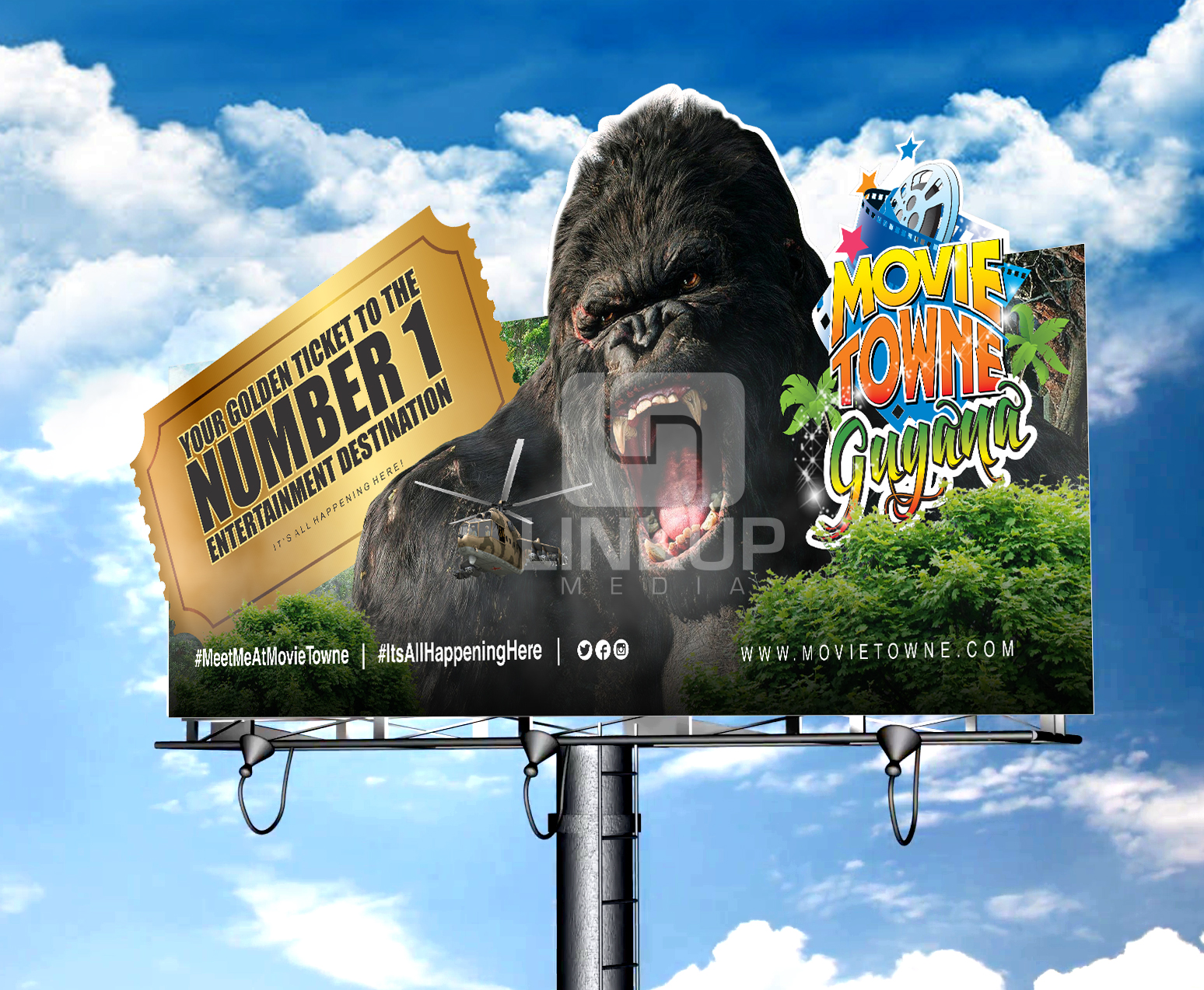 MovieTowne – King Kong Billboard